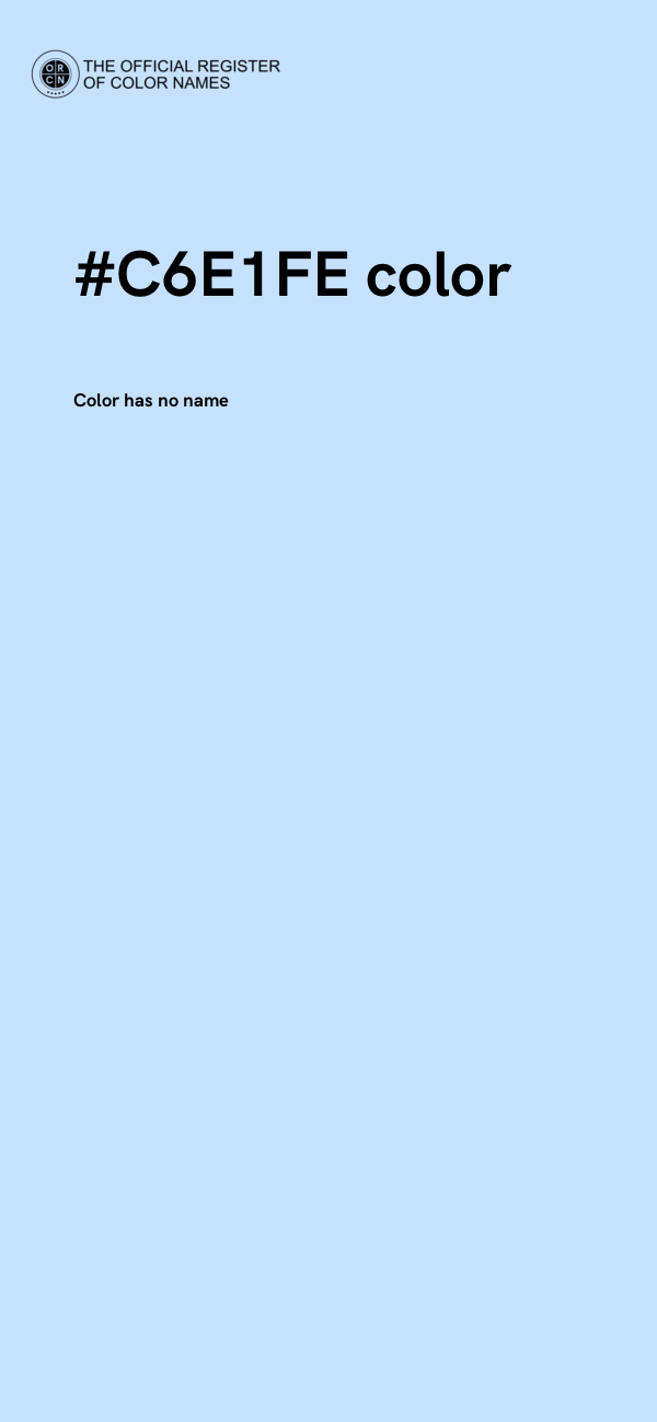 #C6E1FE color image
