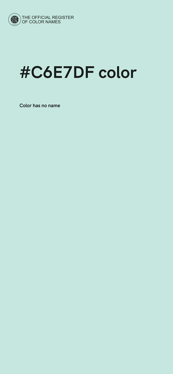 #C6E7DF color image