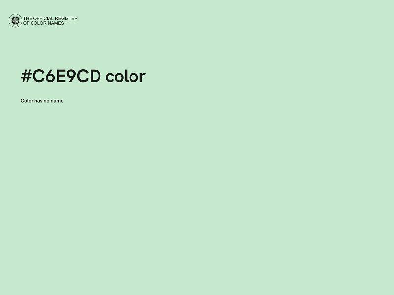 #C6E9CD color image