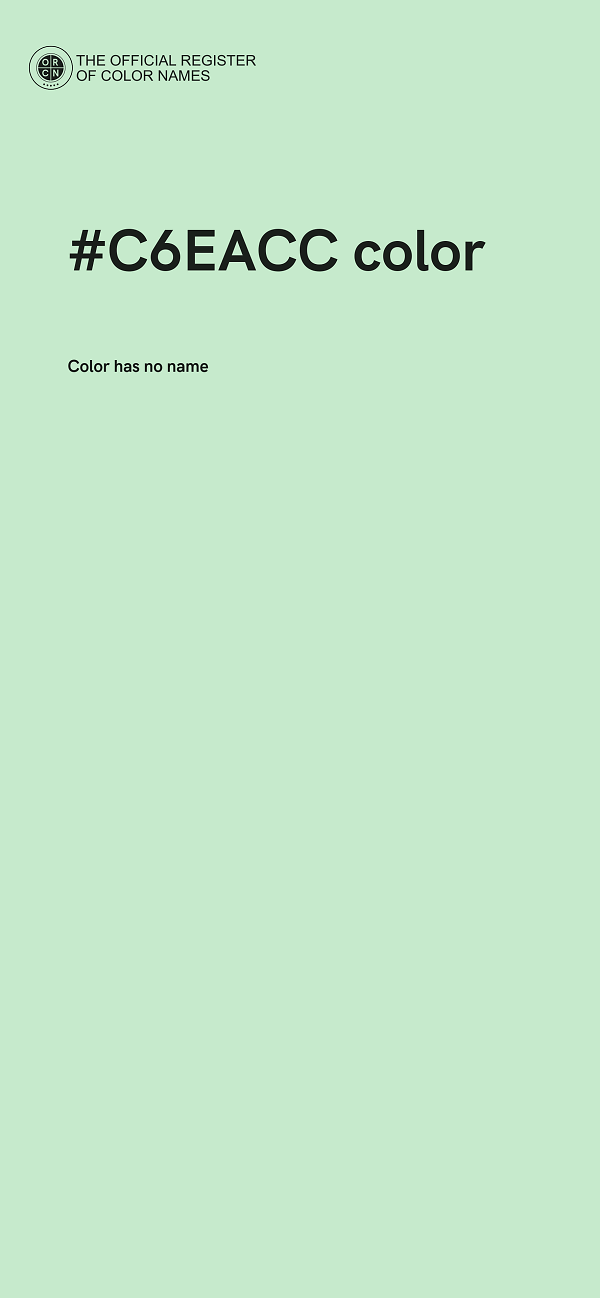 #C6EACC color image