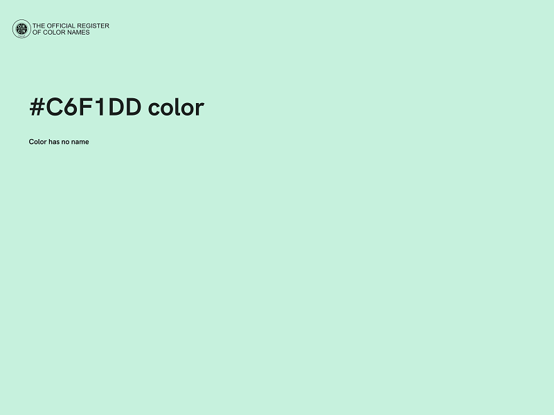 #C6F1DD color image