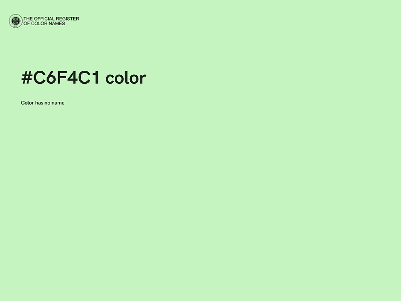 #C6F4C1 color image