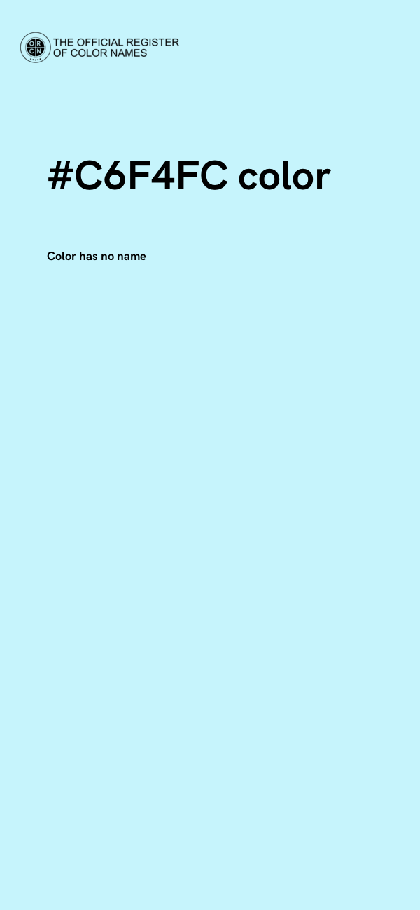 #C6F4FC color image