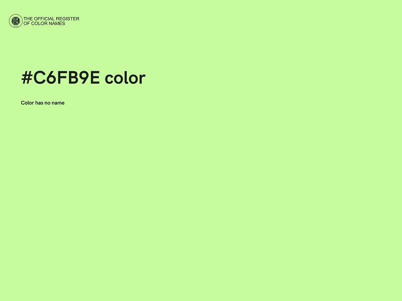 #C6FB9E color image