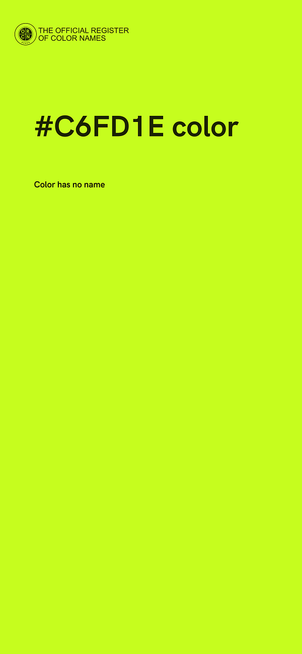 #C6FD1E color image