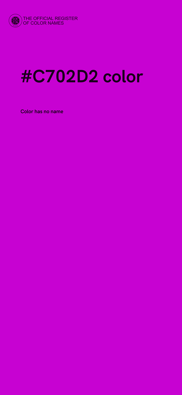 #C702D2 color image