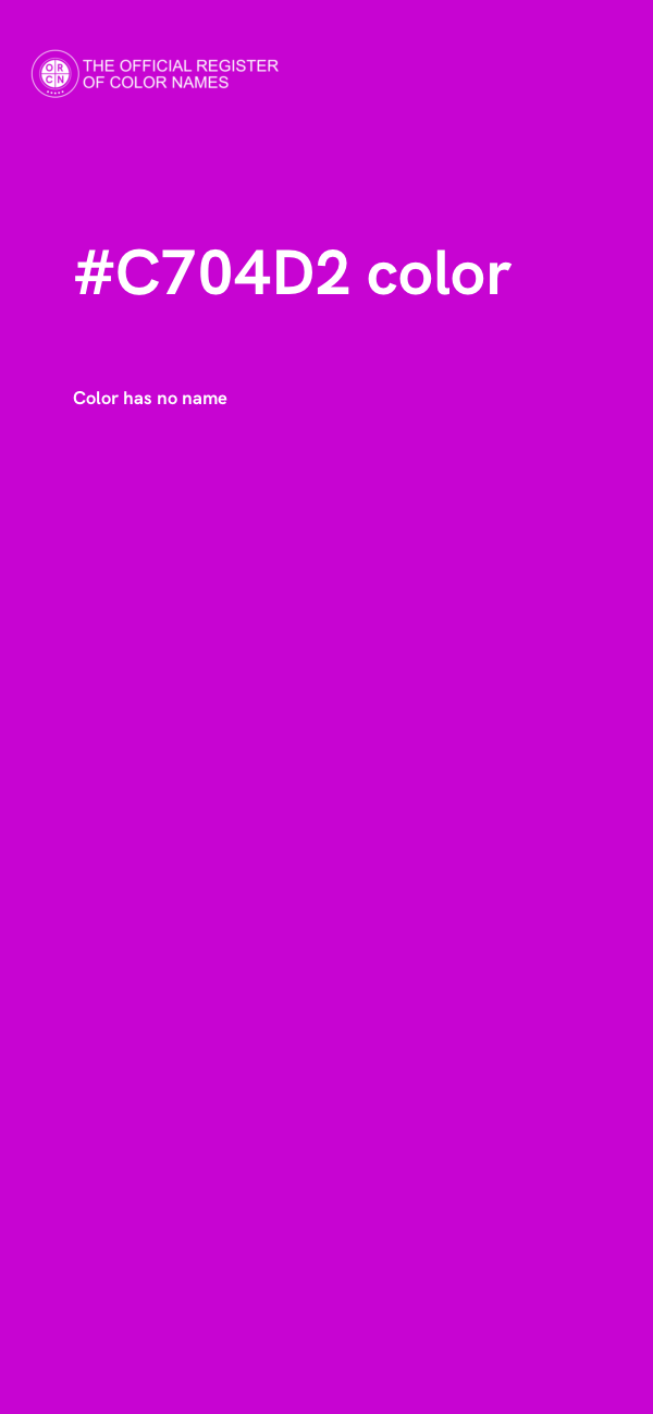 #C704D2 color image