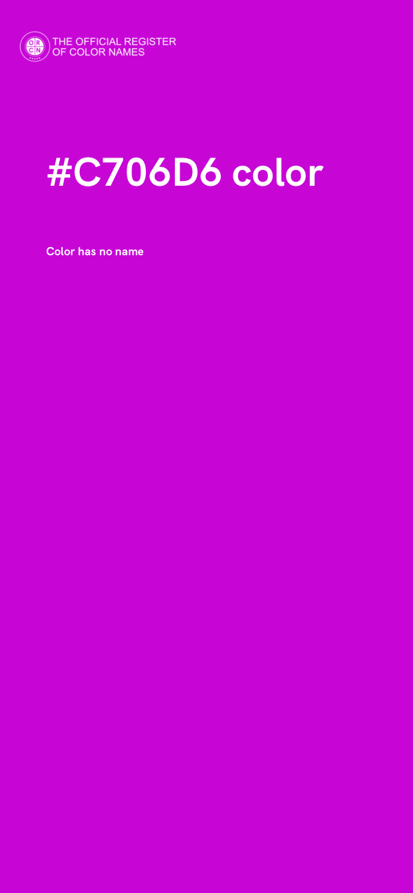 #C706D6 color image