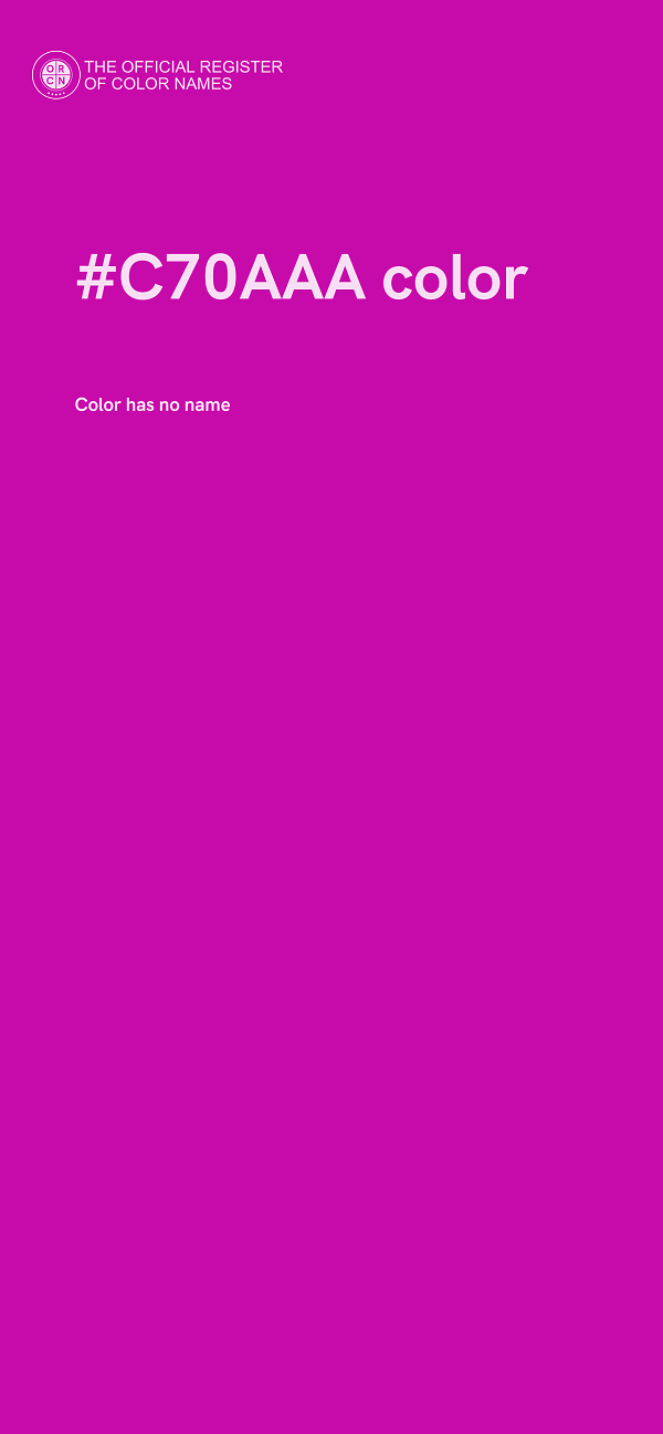 #C70AAA color image