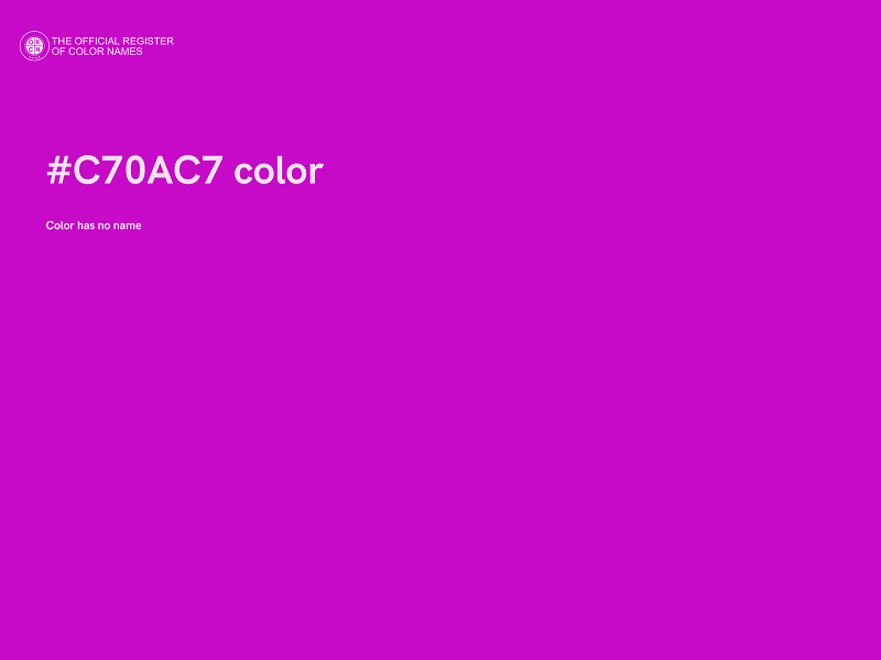 #C70AC7 color image