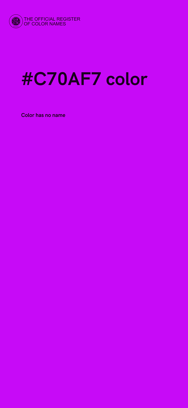 #C70AF7 color image