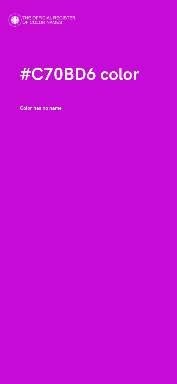 #C70BD6 color image