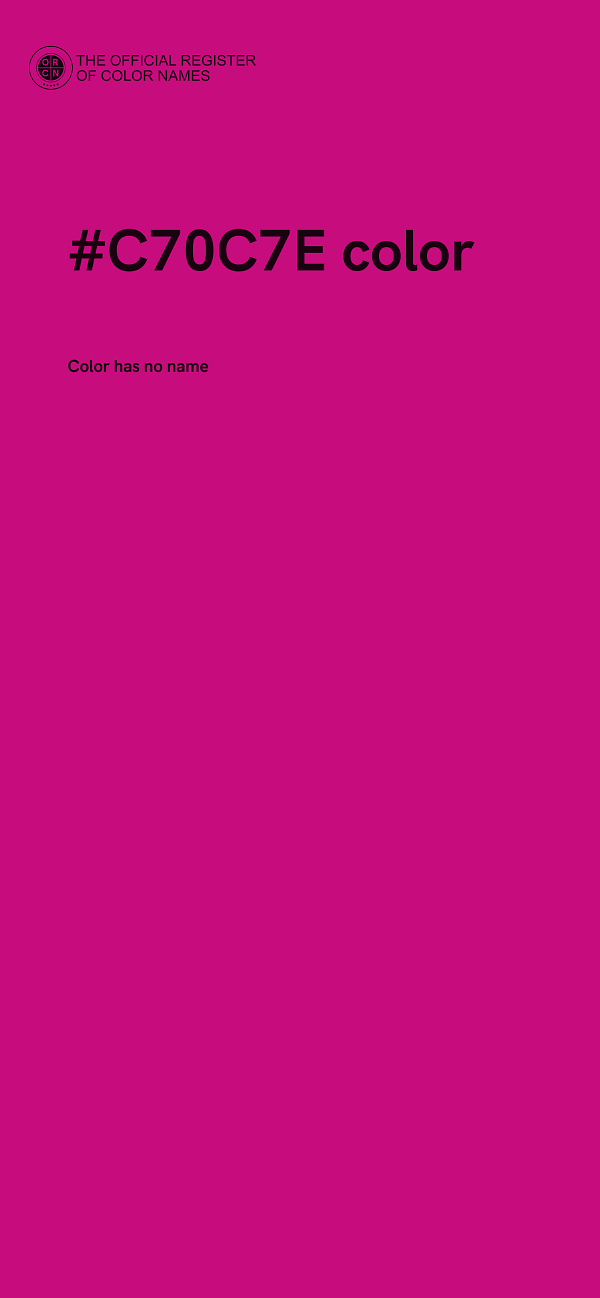 #C70C7E color image