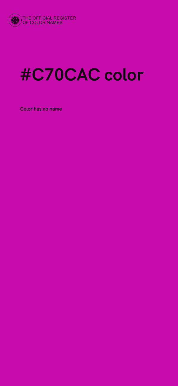 #C70CAC color image