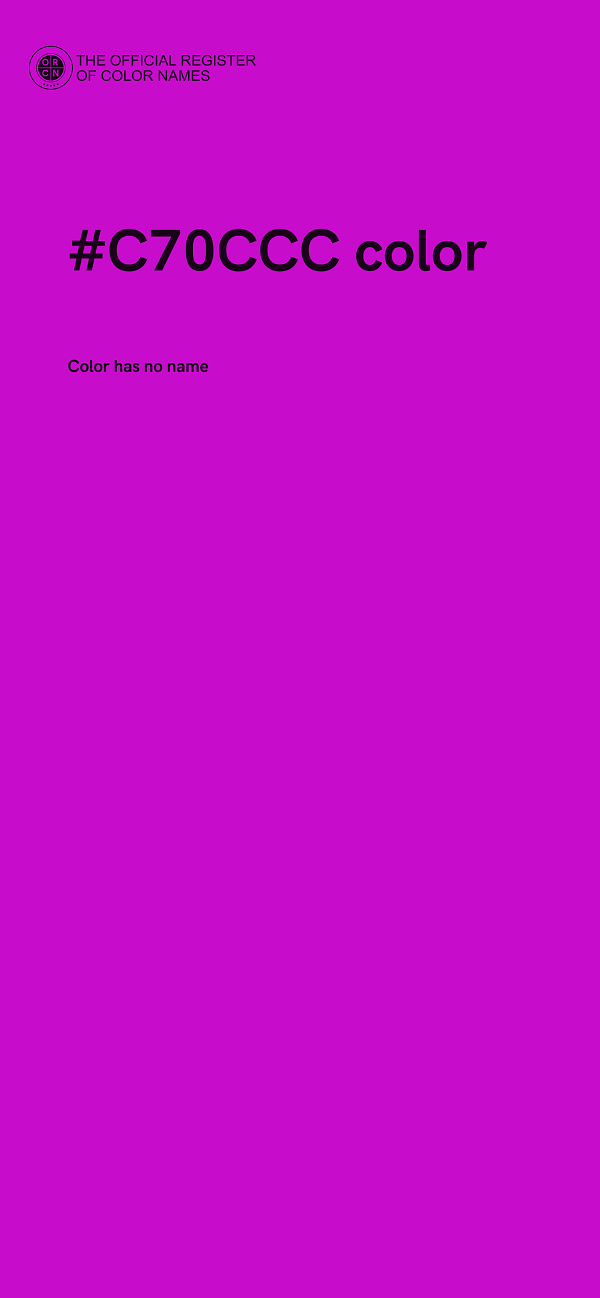 #C70CCC color image