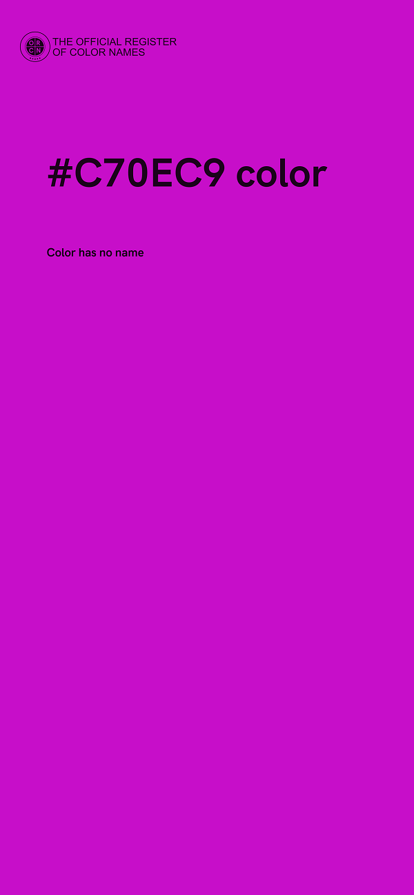 #C70EC9 color image