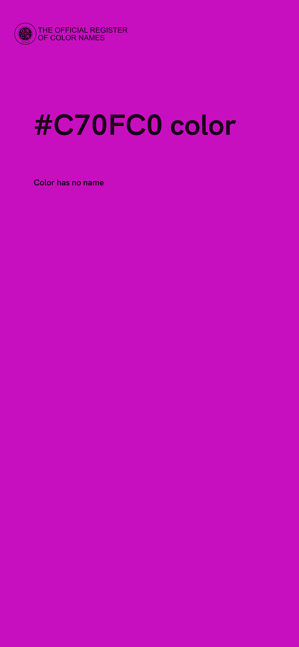 #C70FC0 color image
