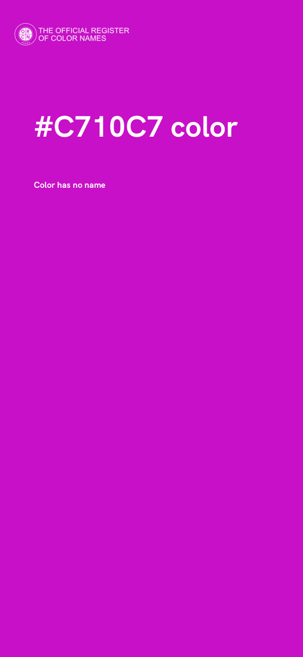 #C710C7 color image