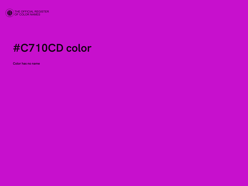 #C710CD color image
