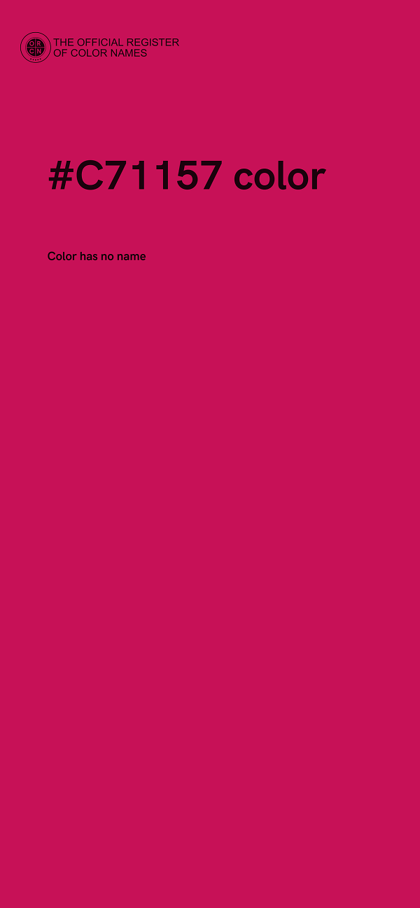 #C71157 color image