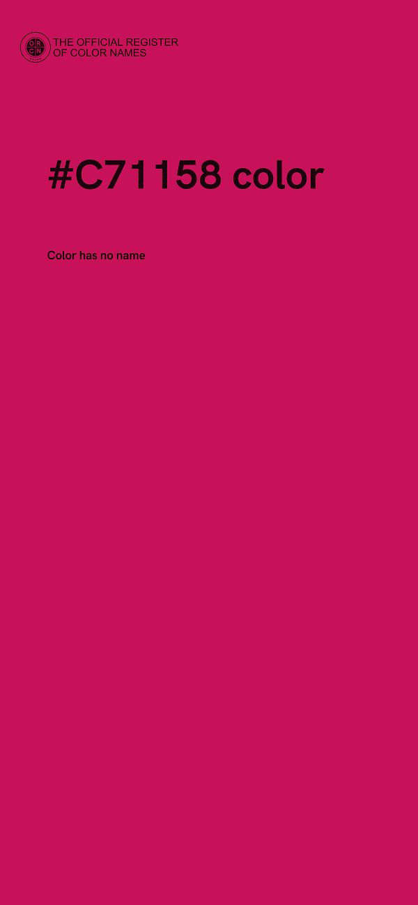 #C71158 color image