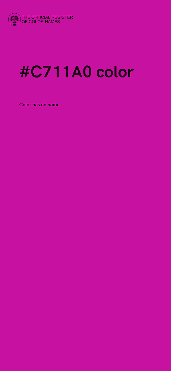 #C711A0 color image
