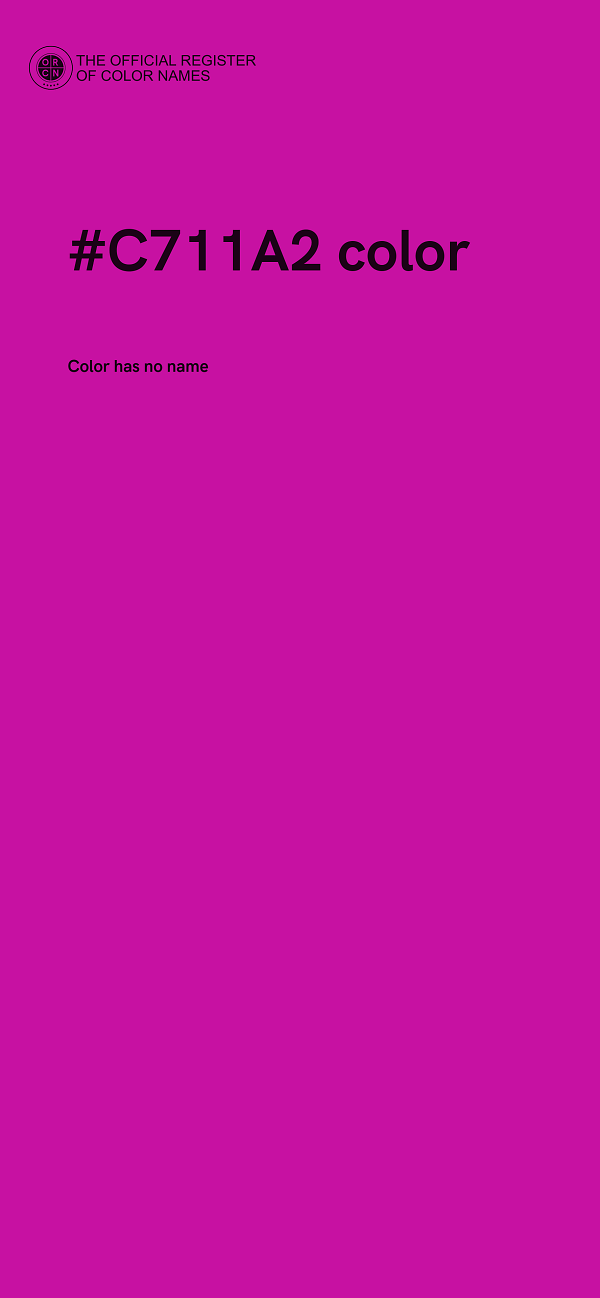 #C711A2 color image