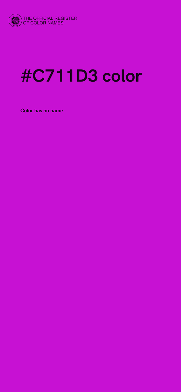 #C711D3 color image