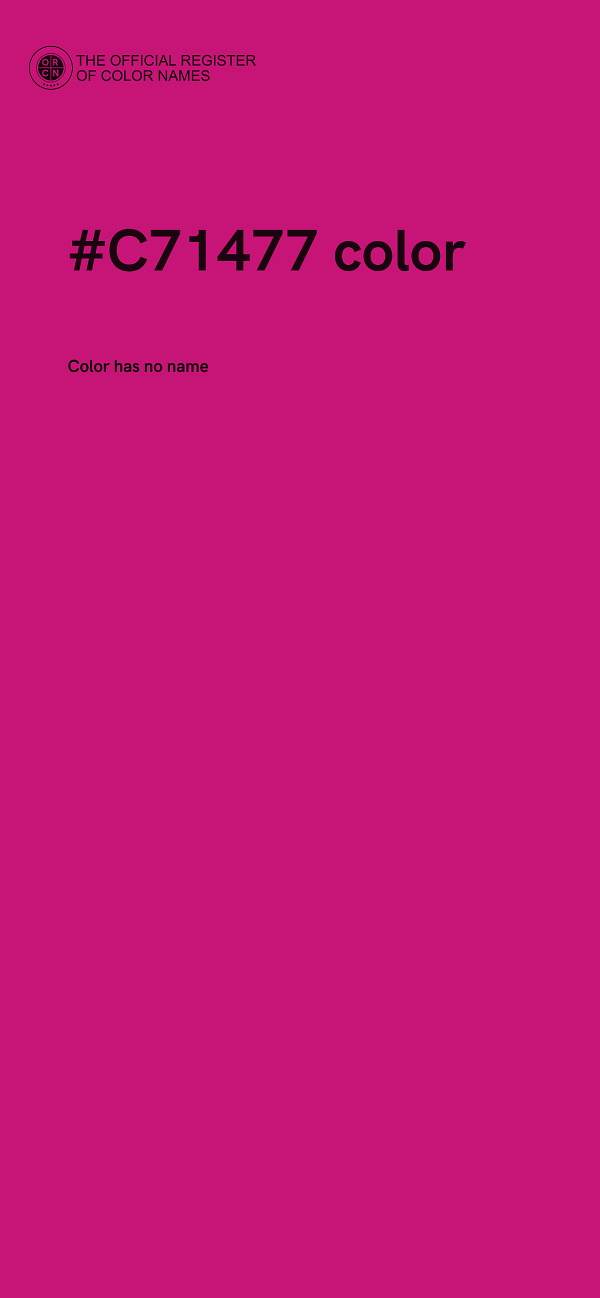 #C71477 color image