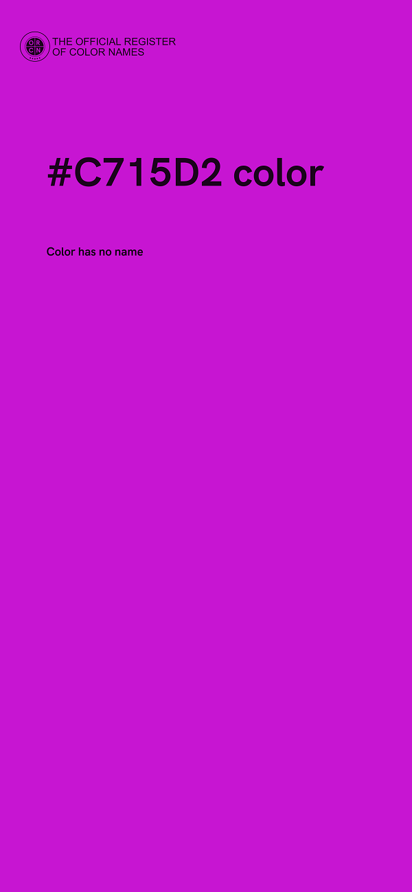 #C715D2 color image