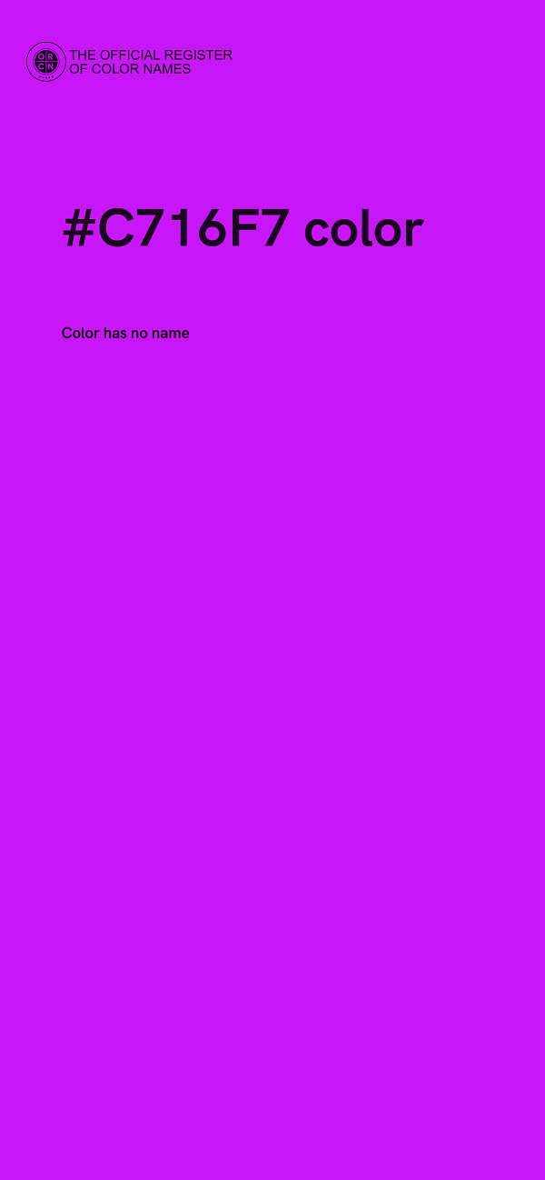 #C716F7 color image