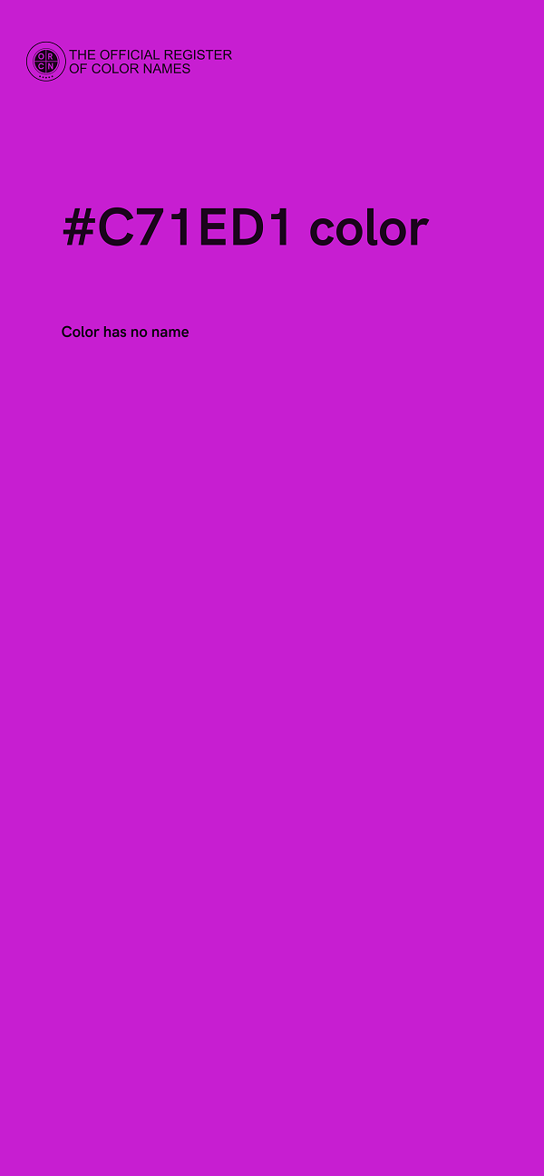 #C71ED1 color image