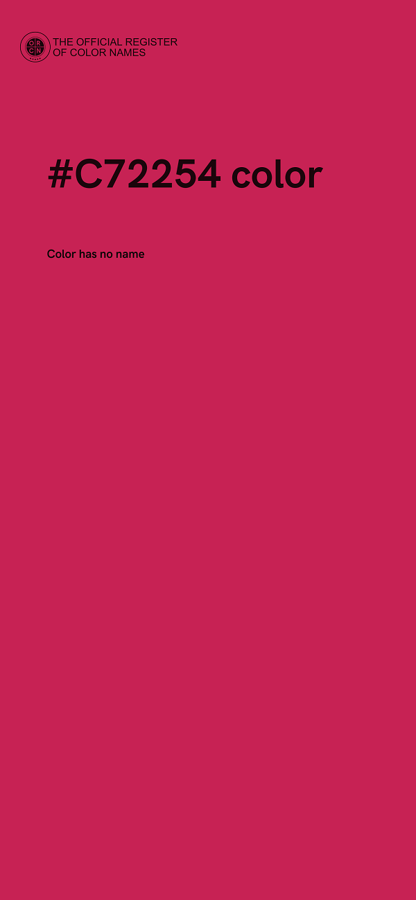 #C72254 color image