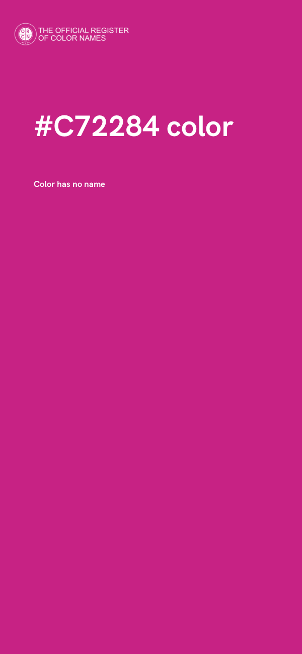 #C72284 color image