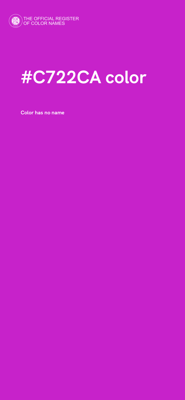 #C722CA color image