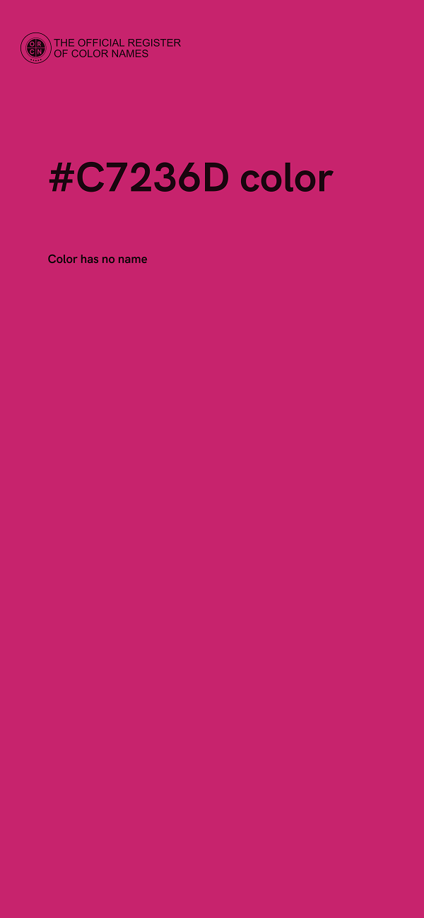 #C7236D color image