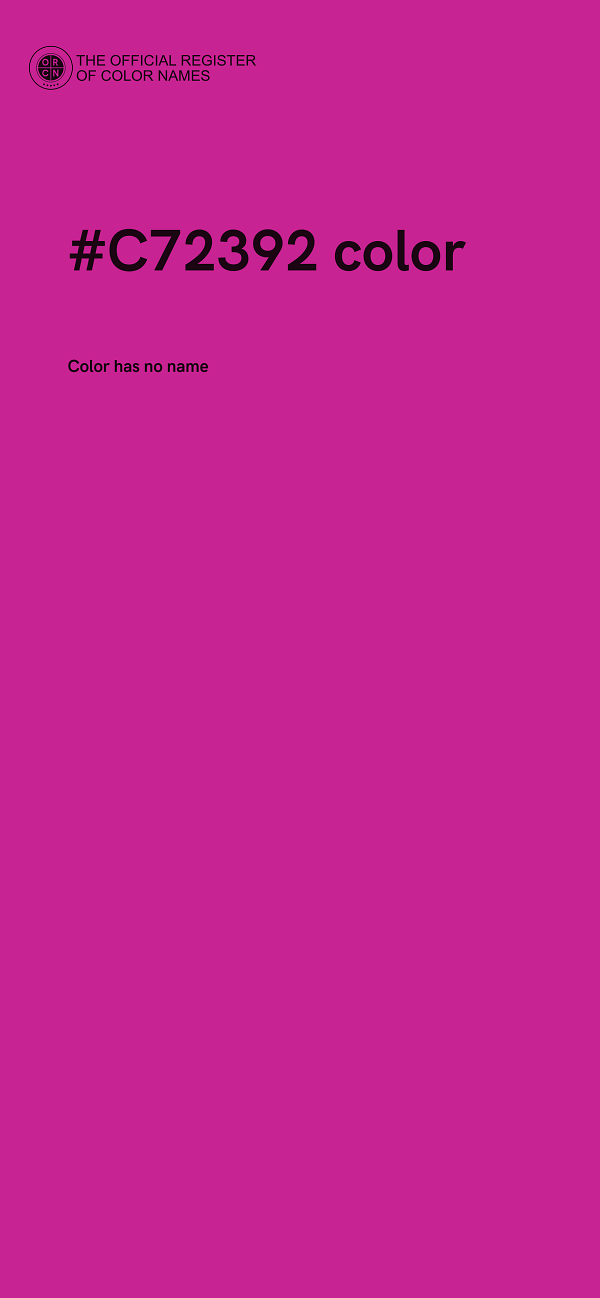#C72392 color image