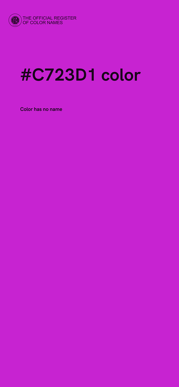 #C723D1 color image