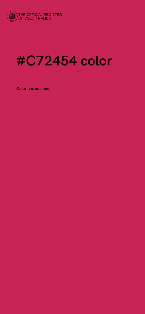 #C72454 color image
