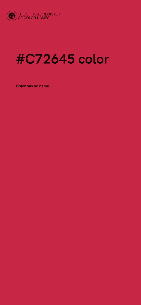 #C72645 color image