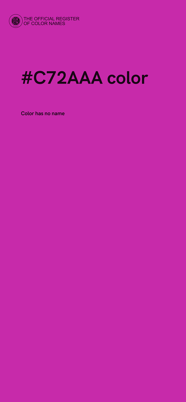 #C72AAA color image
