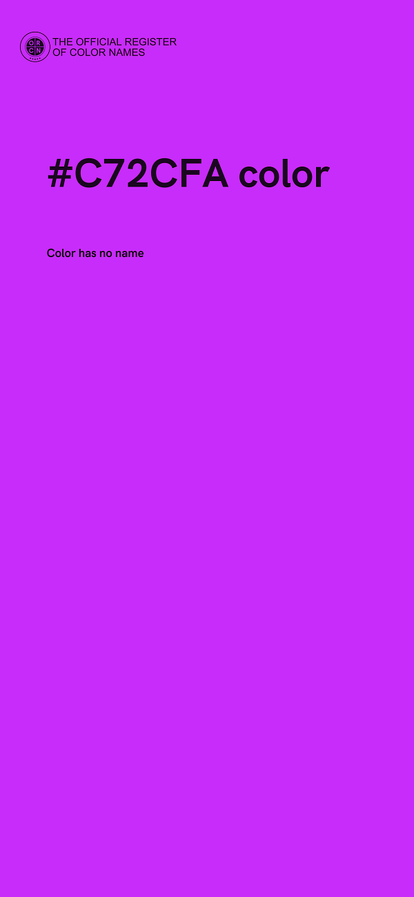 #C72CFA color image