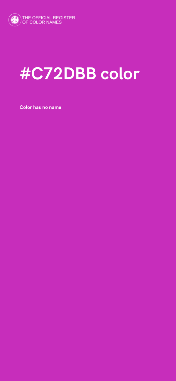 #C72DBB color image