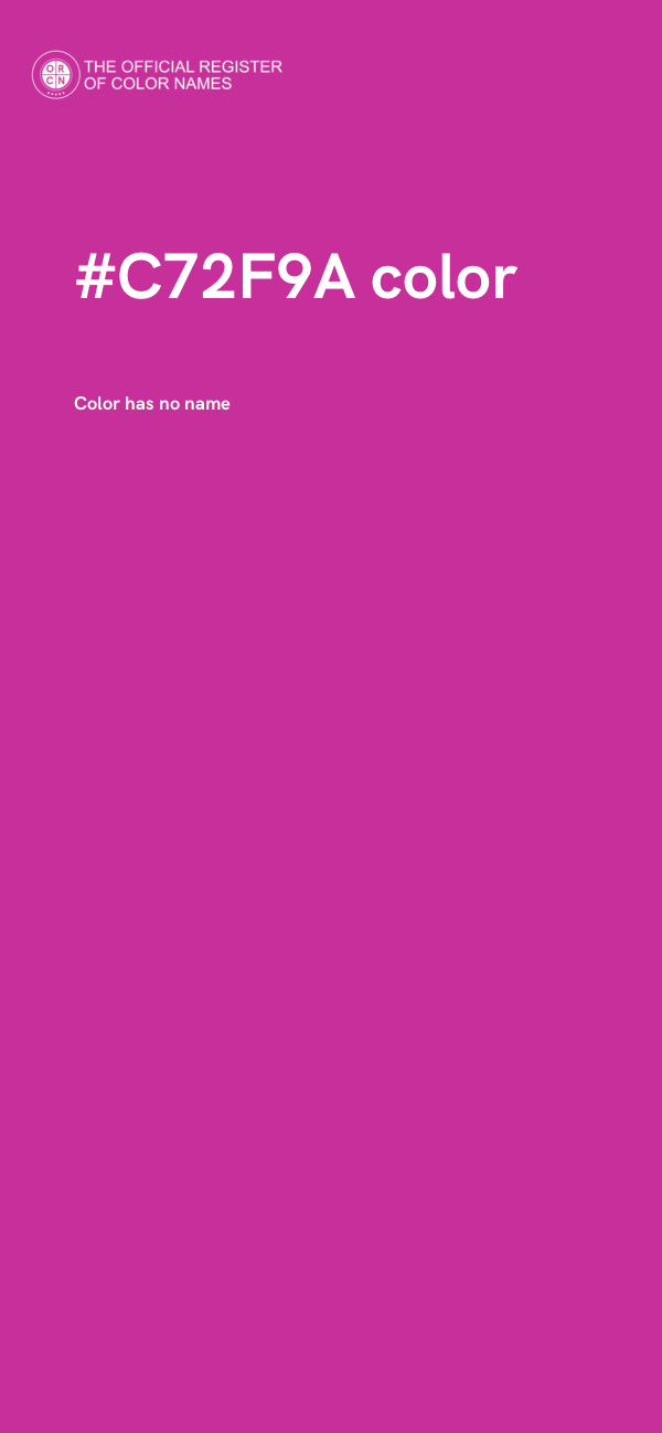#C72F9A color image