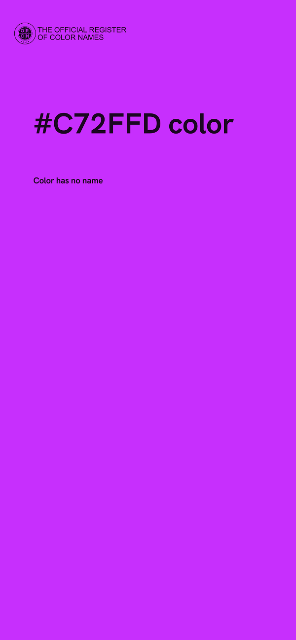 #C72FFD color image