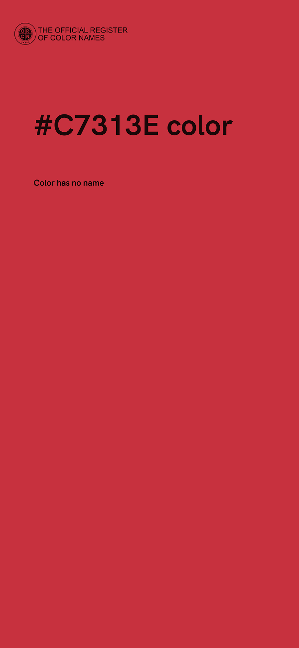 #C7313E color image