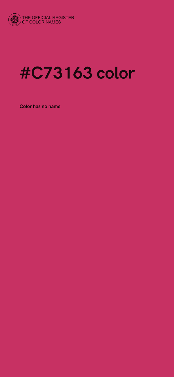 #C73163 color image