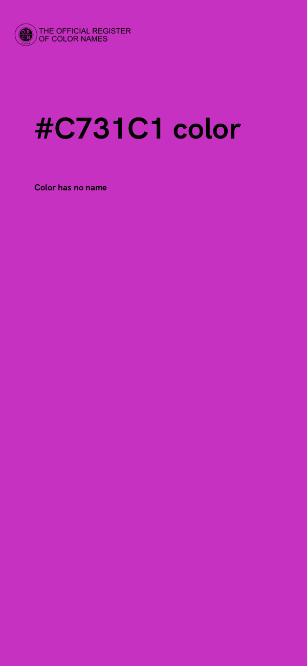 #C731C1 color image