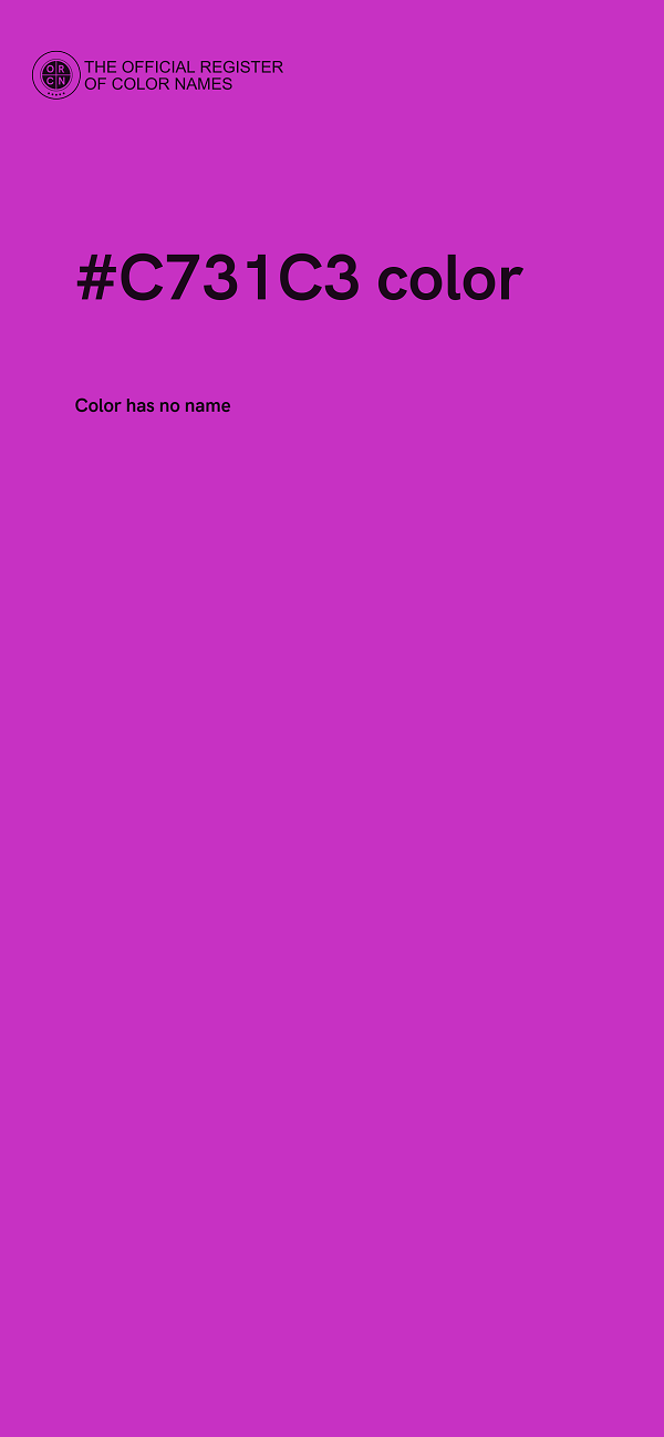 #C731C3 color image