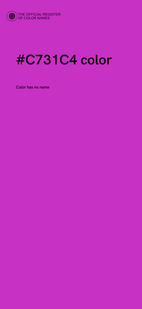 #C731C4 color image